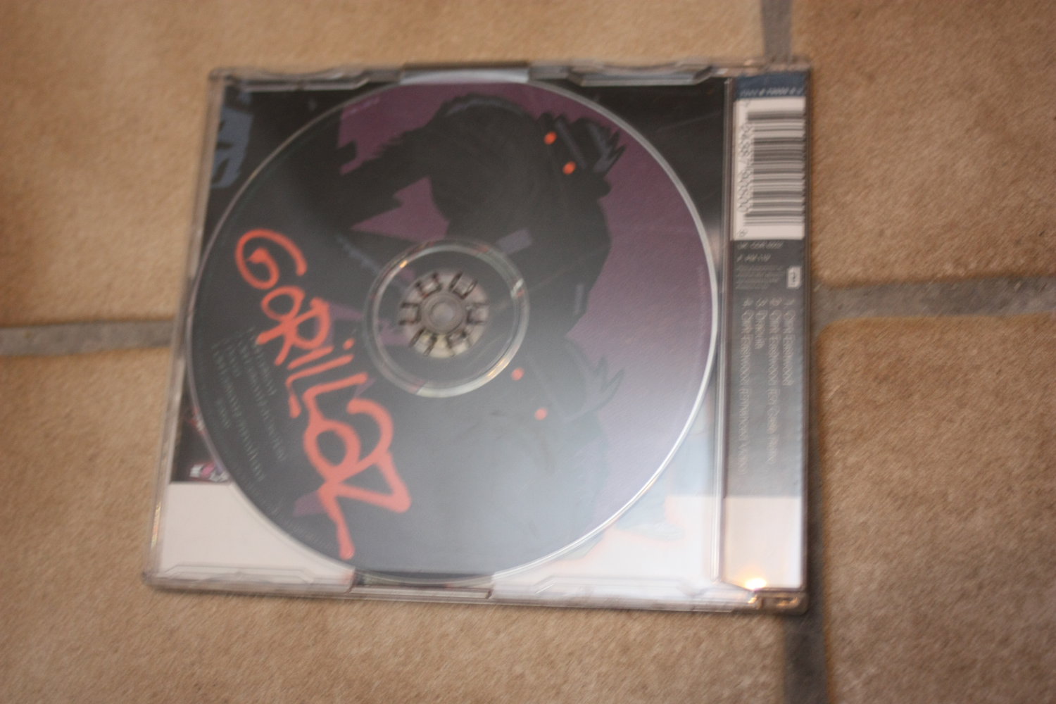 Maxi Single CD Gorillaz Clint Eastwood, 2002 in sehr gutem Zustand