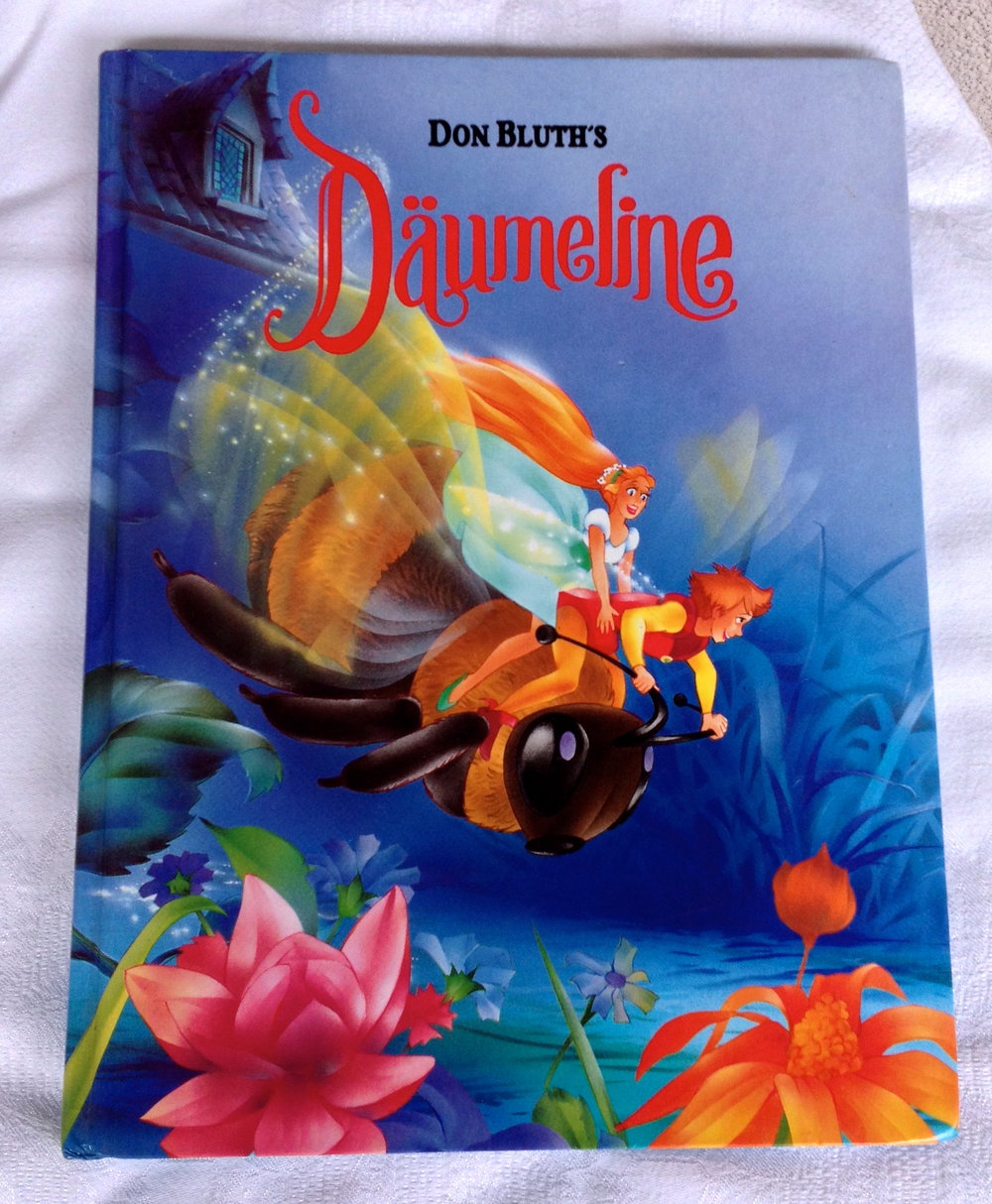 Däumeline von Don Bluth´s als Bilderbuch 