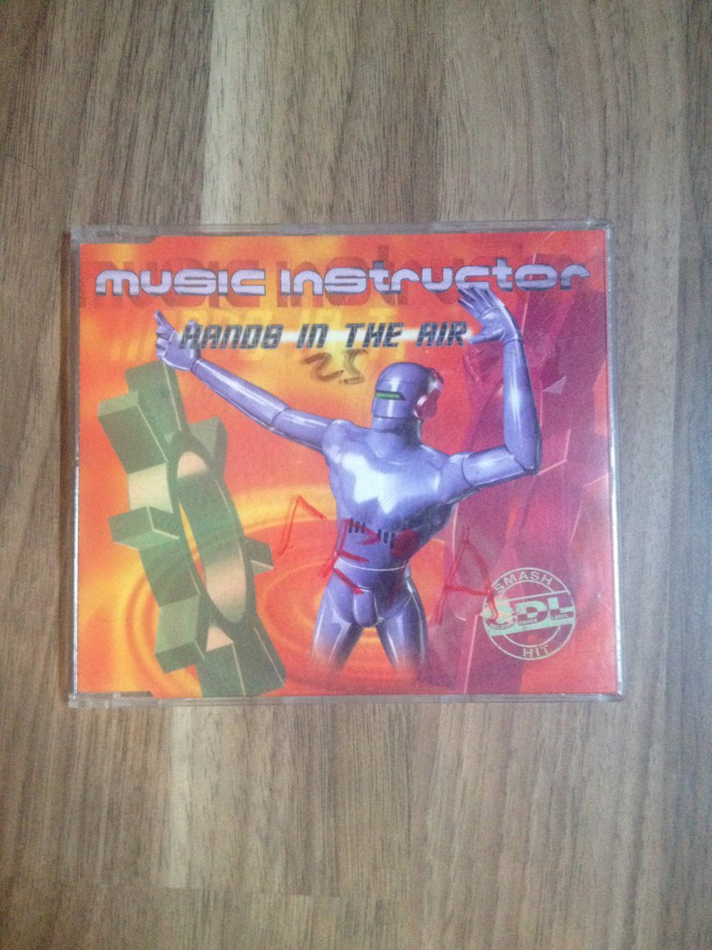 music instructor: hands in the air
