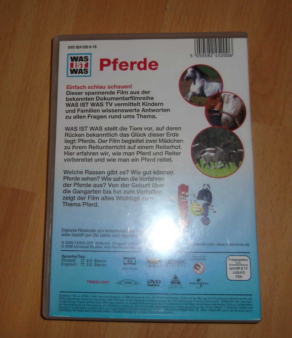 DVD - Was ist Was TV: Pferde