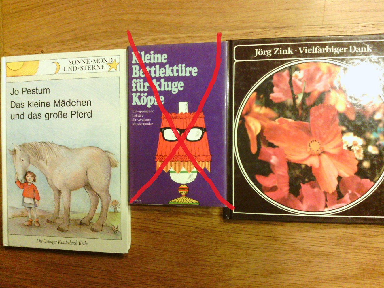 verschiedene Bücher, jeweils 0,50€