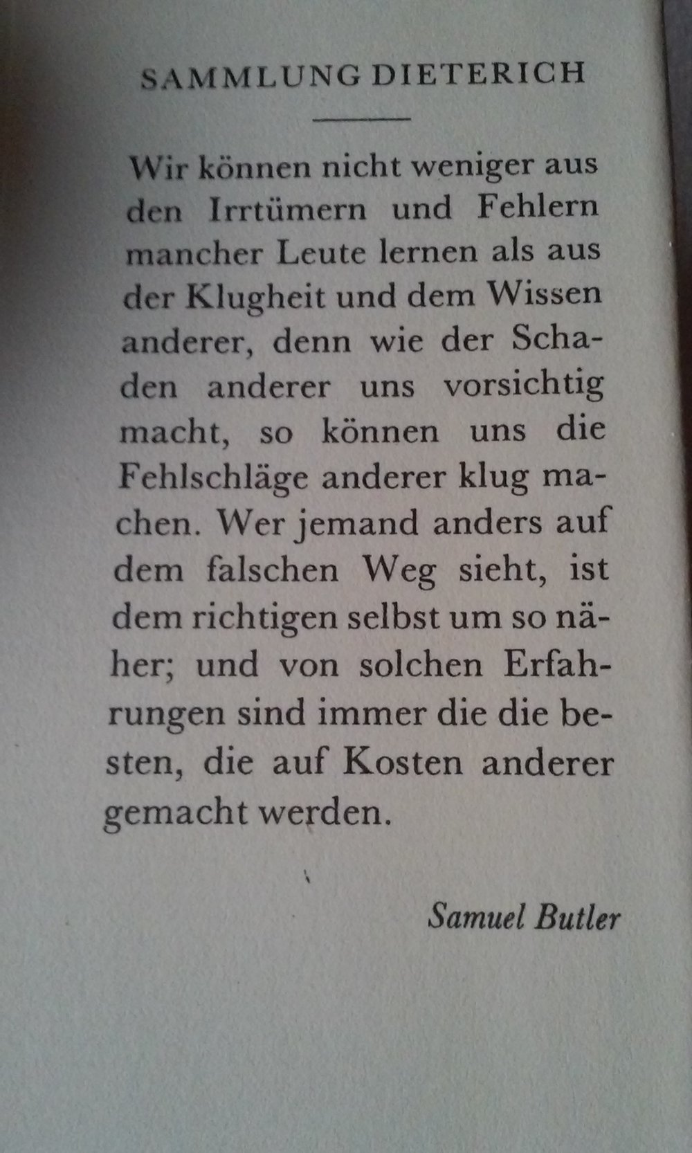 Samuel Butler Von Schwätzern, Schwärmern und Halunken. Charakterbilder und Aphorismen  1. Auflage Sammlerstück