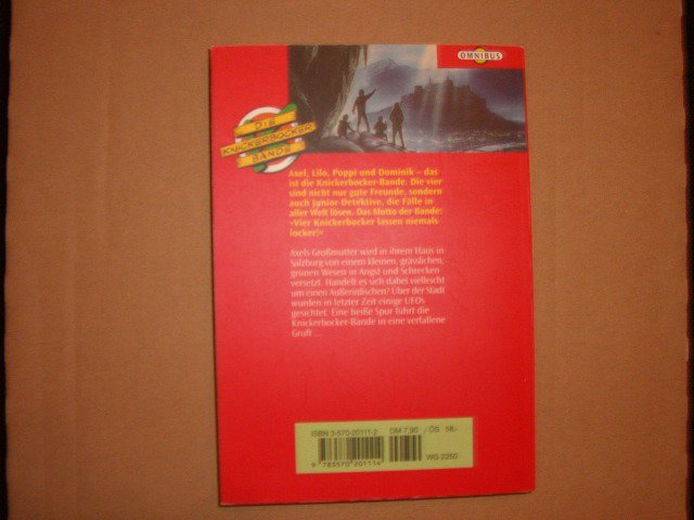 Buch  Jugendbuch ein Ufo namens Amadeus 