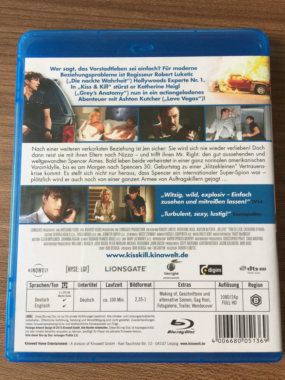 KISS&KILL Blu-ray