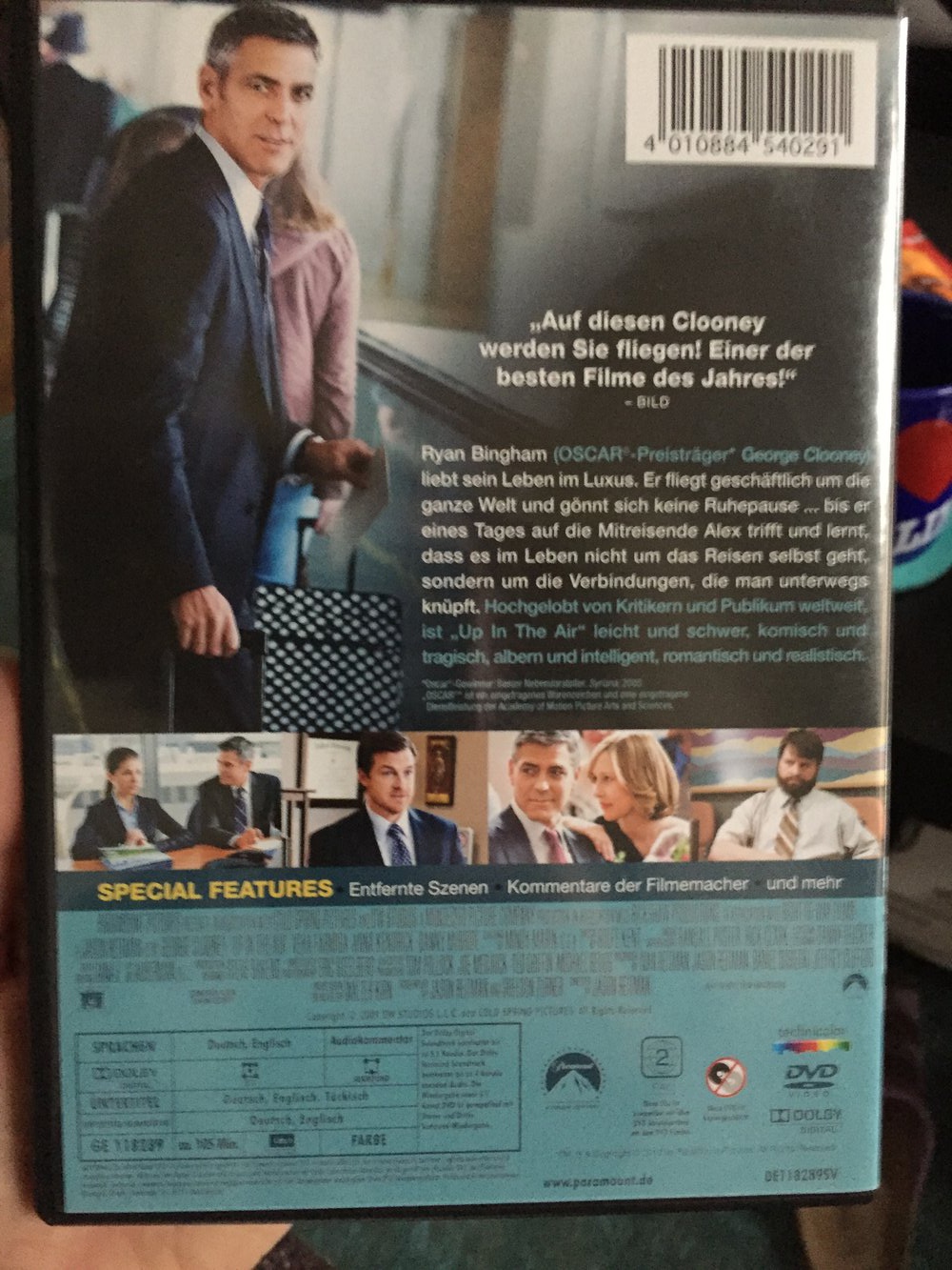 Up in the Air DVD