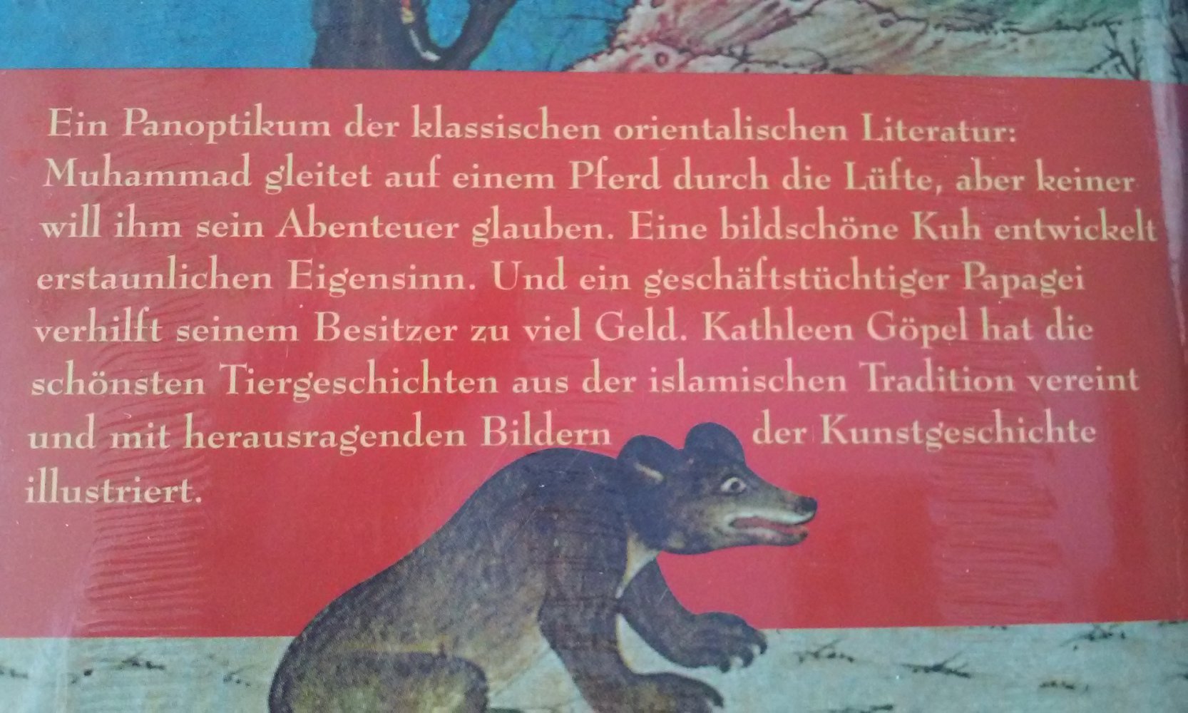 Tiere des Himmels - Geschichten aus dem Orient  Geschenk Tipp 