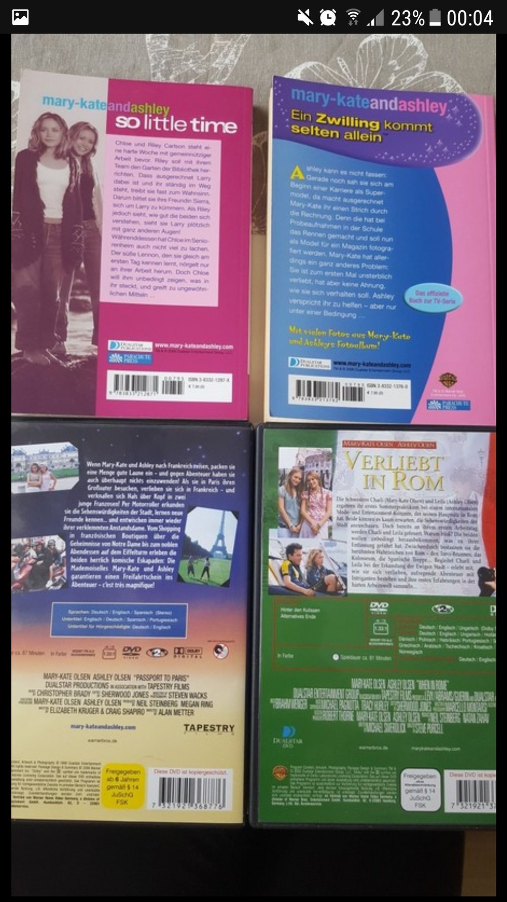 Olsen Twins Bücher & DVD\'S 