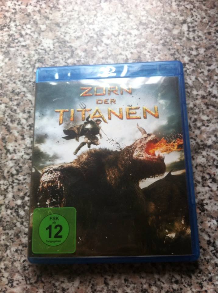 ZORN DER TITANEN  BluRay  top Zustand!