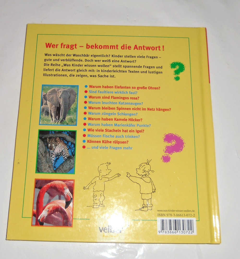Was Kinder wissen wollen. Was wäscht der Waschbär?