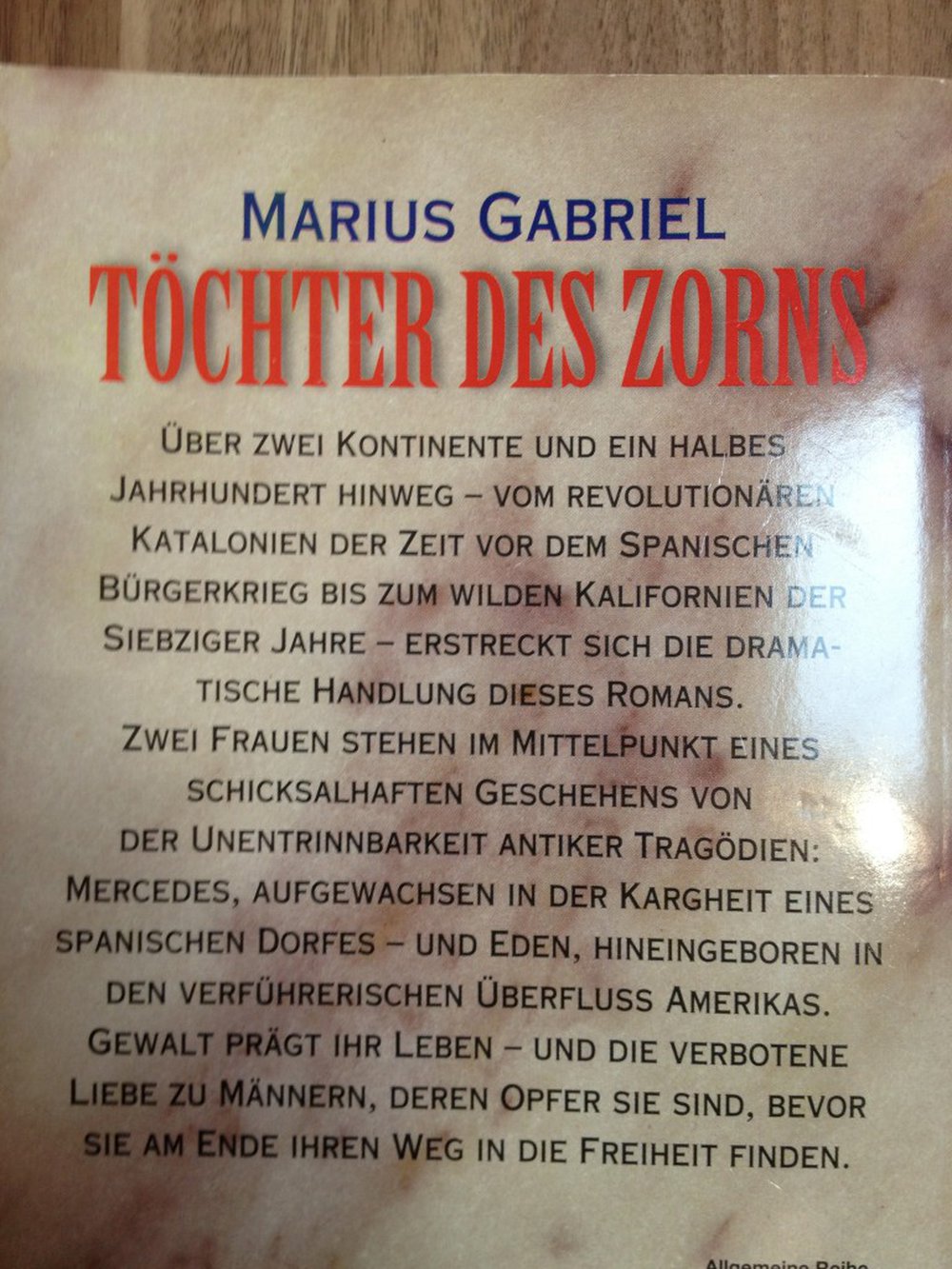 Töchter des Zorns