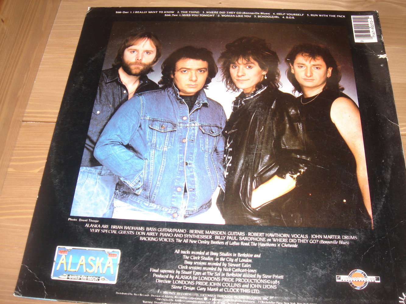 alaska-the pack vinyl