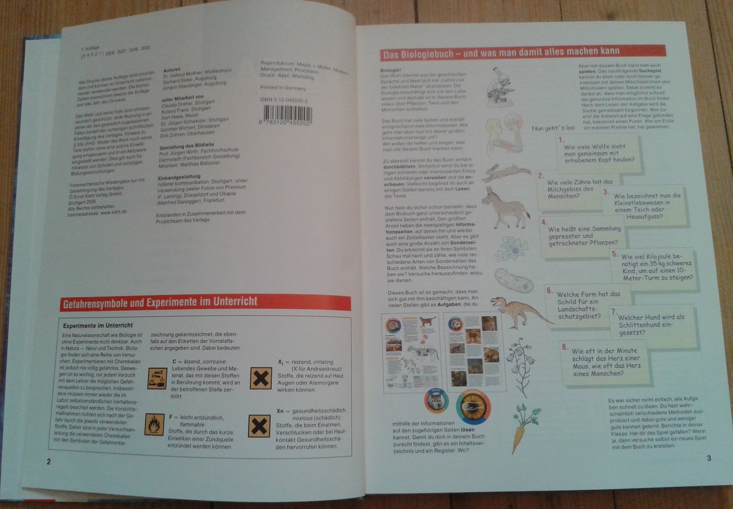 Natura Natur und Technik, Schwerpunkt Biologie 5/6 