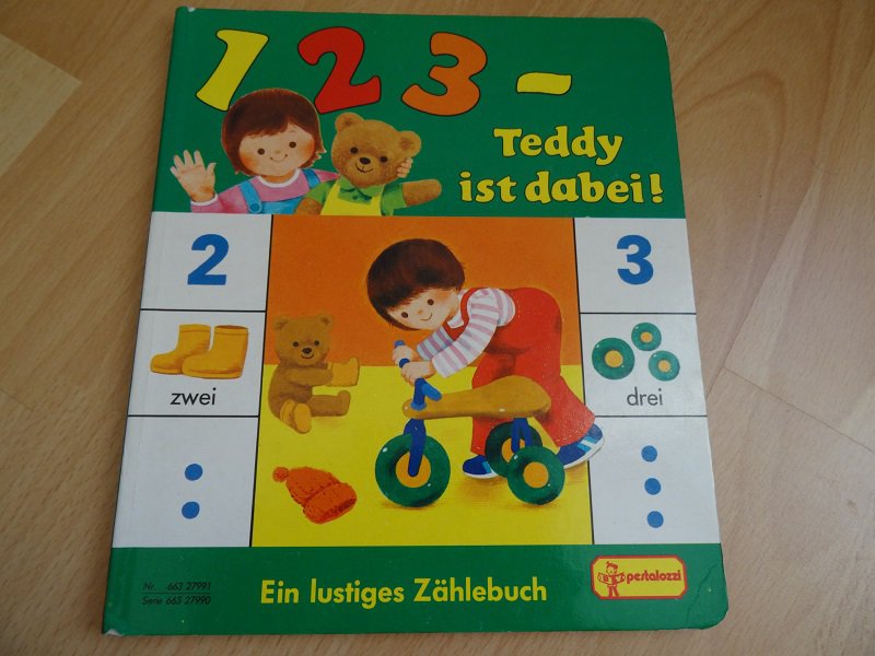 123 Teddy ist dabei - schönes Kinderbuch