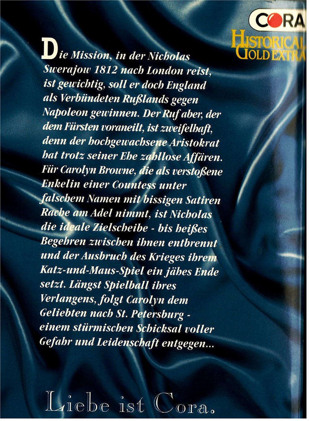 Cora Historical Gold Extra : Russische Rhapsodie / Brenda Joyce