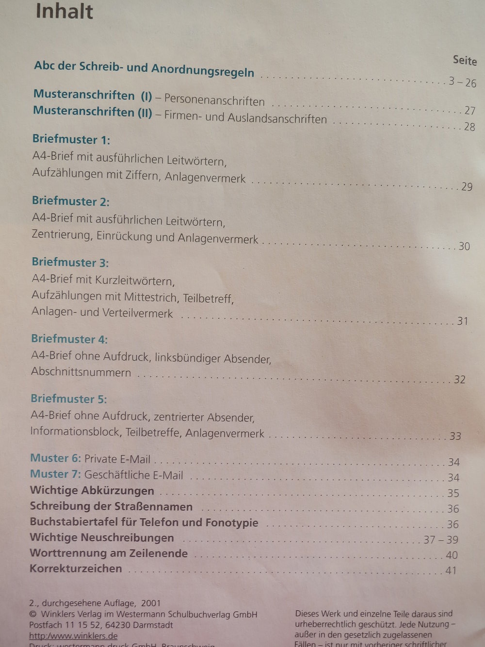 Winklers Ratgeber für die Textverarbeitung