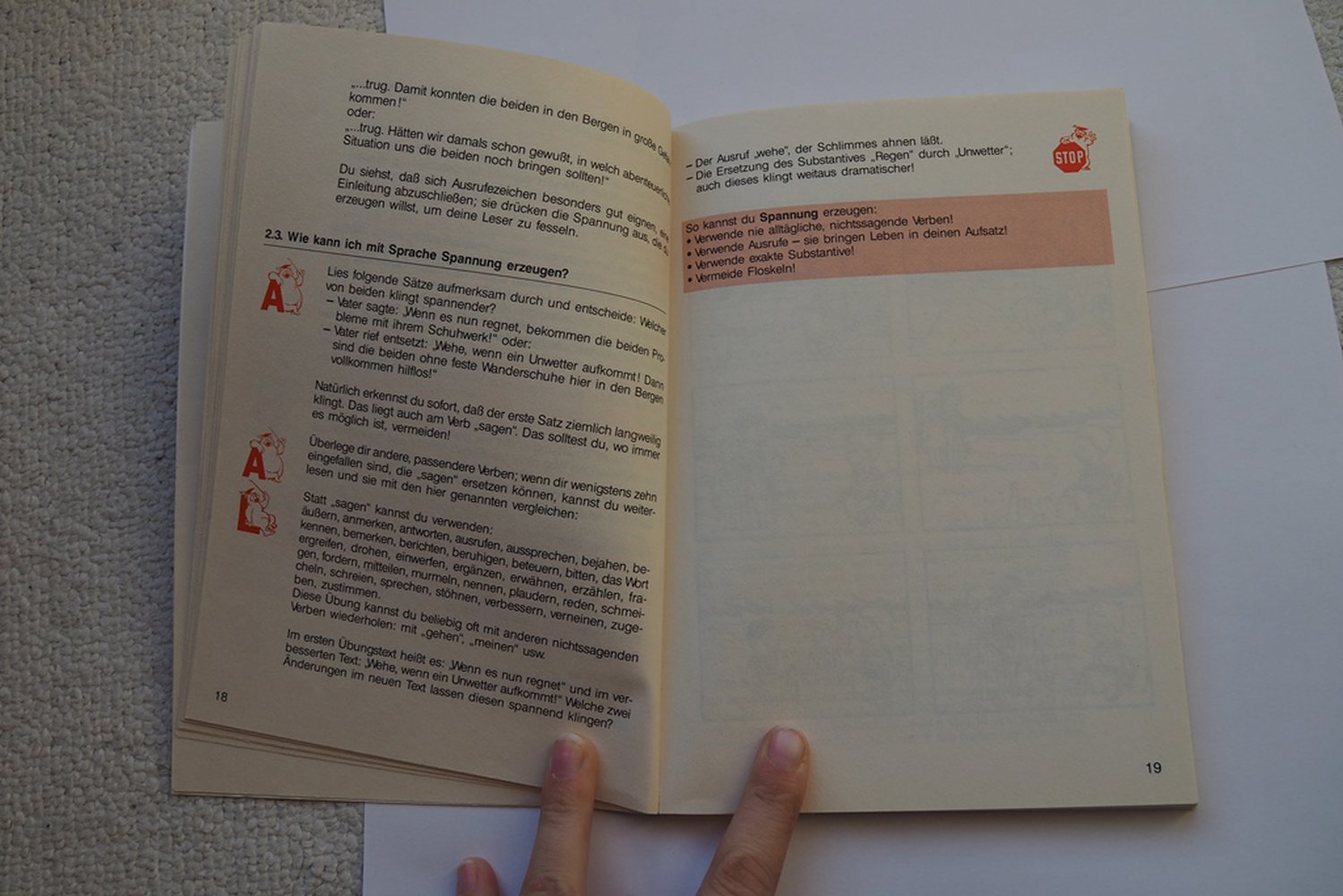 Deutsch - Aufsatz 5./6. Klasse Übungsaufgaben Schulbuch