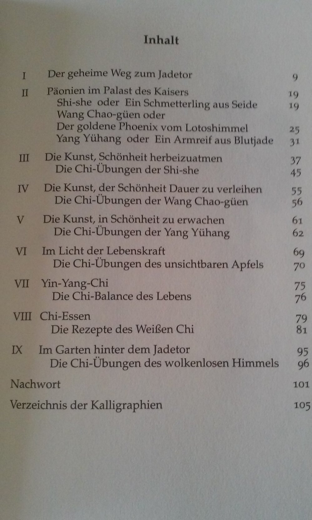 Chi-Lebenskraft Die Kunst, der Schönheit und Gesundheit Daue zu verleihen  Chao-Hsiu Chen