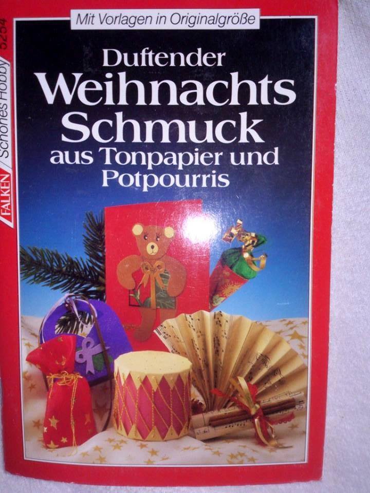 Duftender Weihnachtsschmuck aus Tonpapier