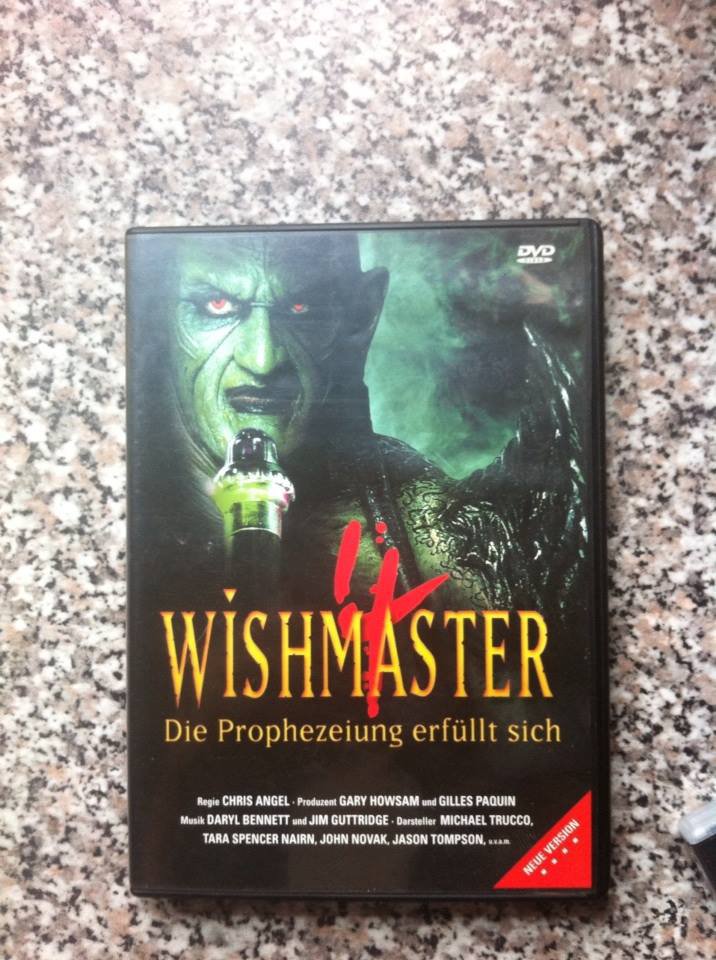 Wishmaster 4 - Die Prophezeiung DVD - Horror - Chris Angel * Kult * 