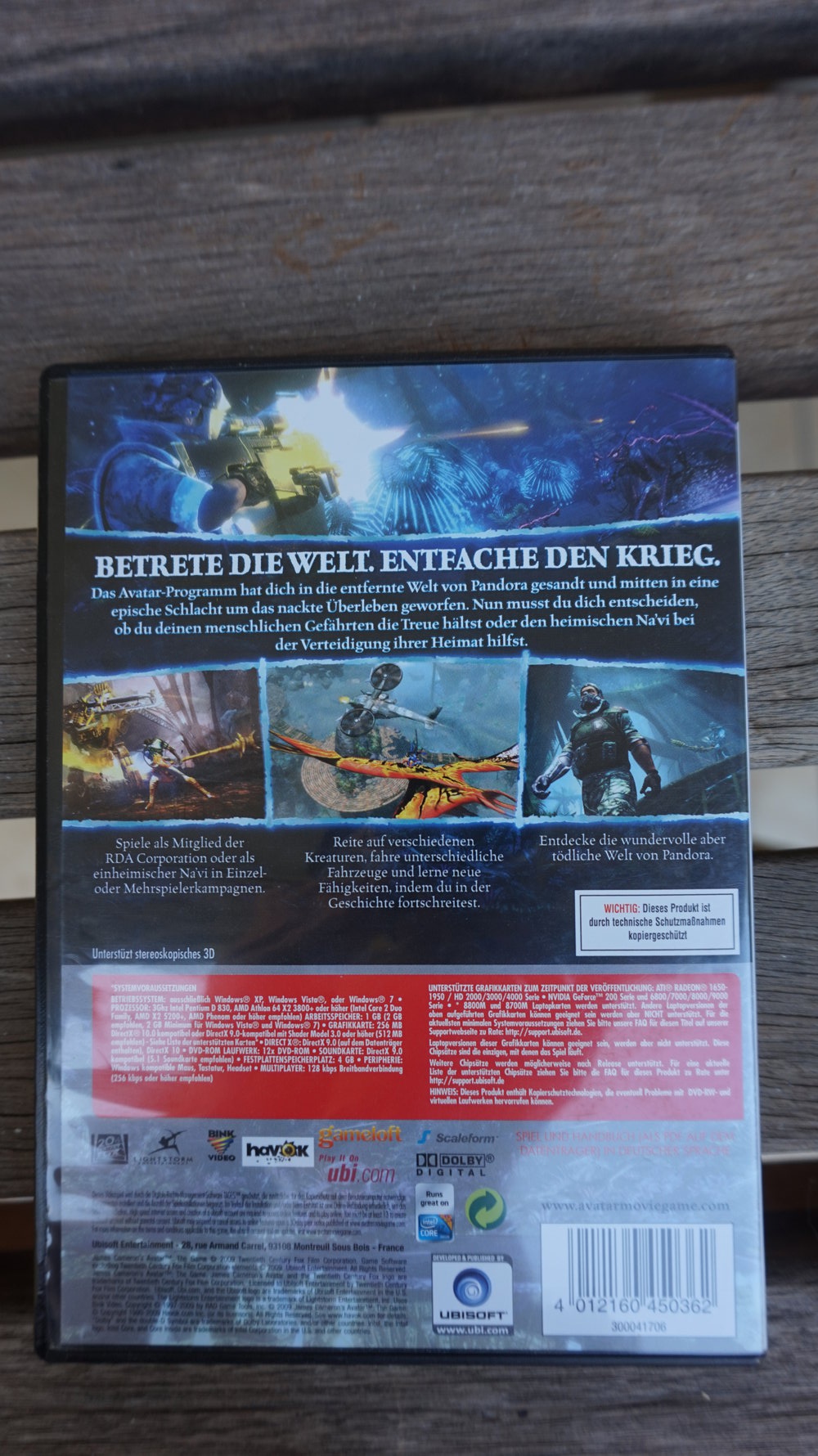 AVATAR PC Spiel