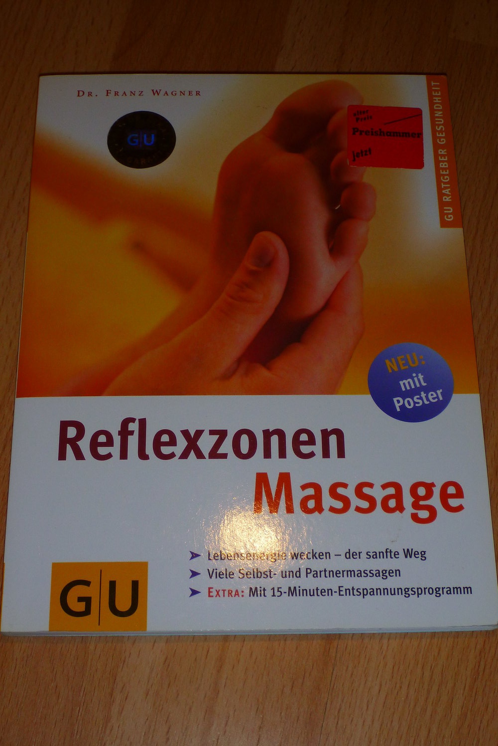 Buch: Reflexzonen-Massage von Franz Wagner, GU