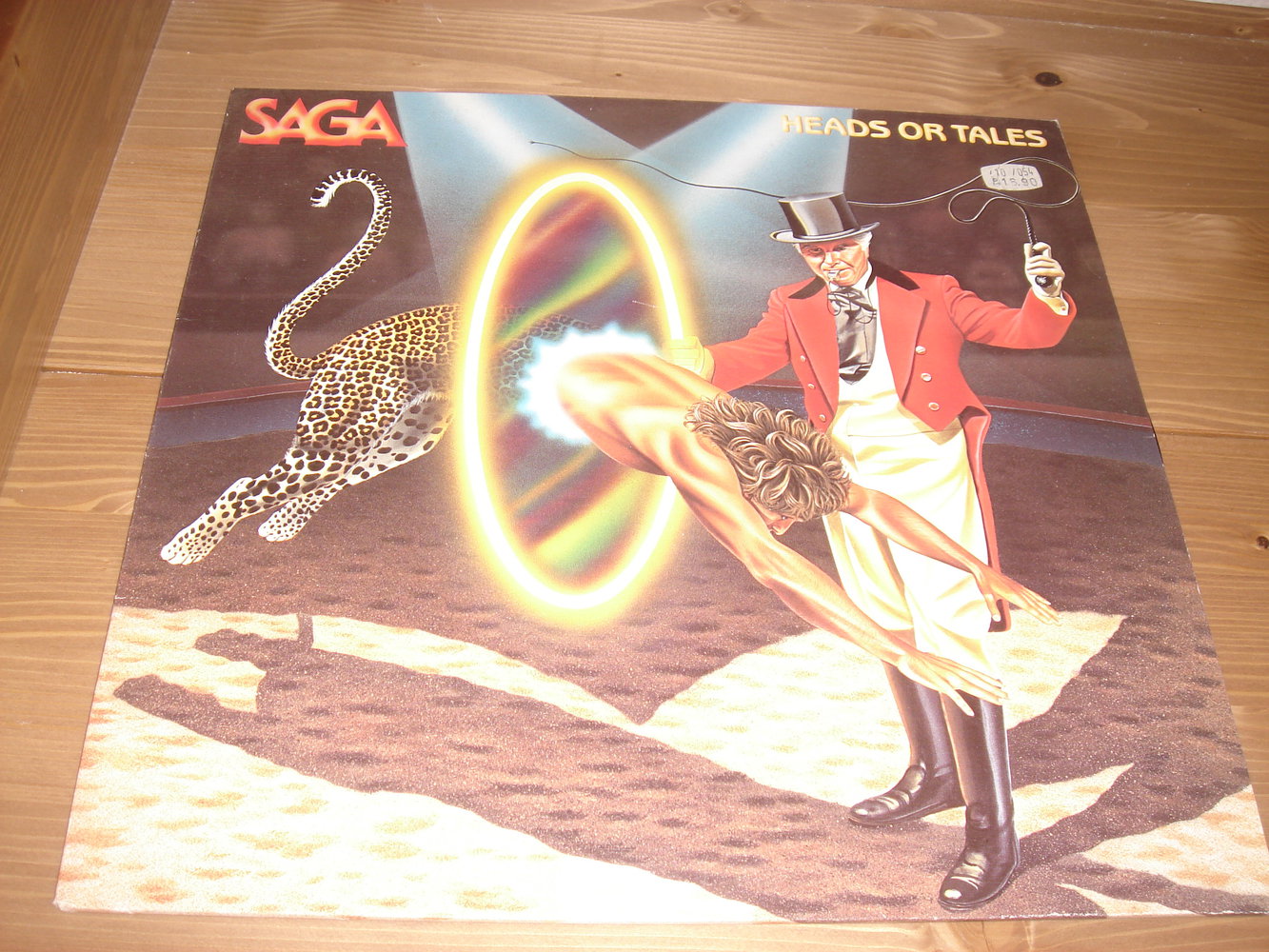saga-heads or teales schallplatte 