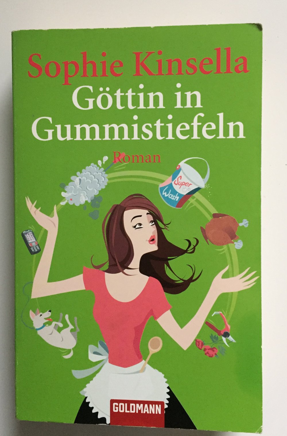 Göttin in Gummistiefeln