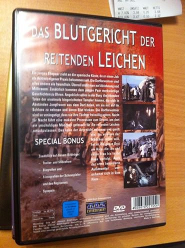 Das Blutgericht der reitenden Leichen *DVD* Klassiker * 1975 *horror