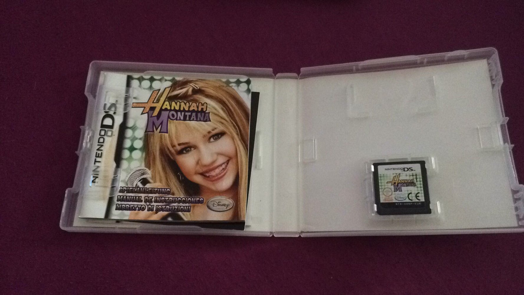 Hanna Montana Nintendo ds spiel 