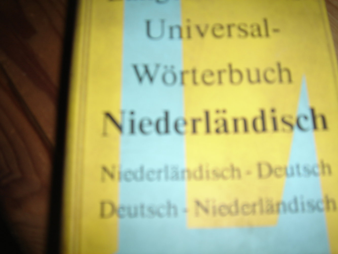NIERLÄNDISCH wörterbuch von langenscheidt