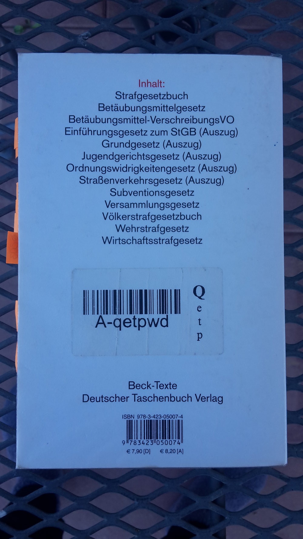 StGb - Strafgesetzbuch