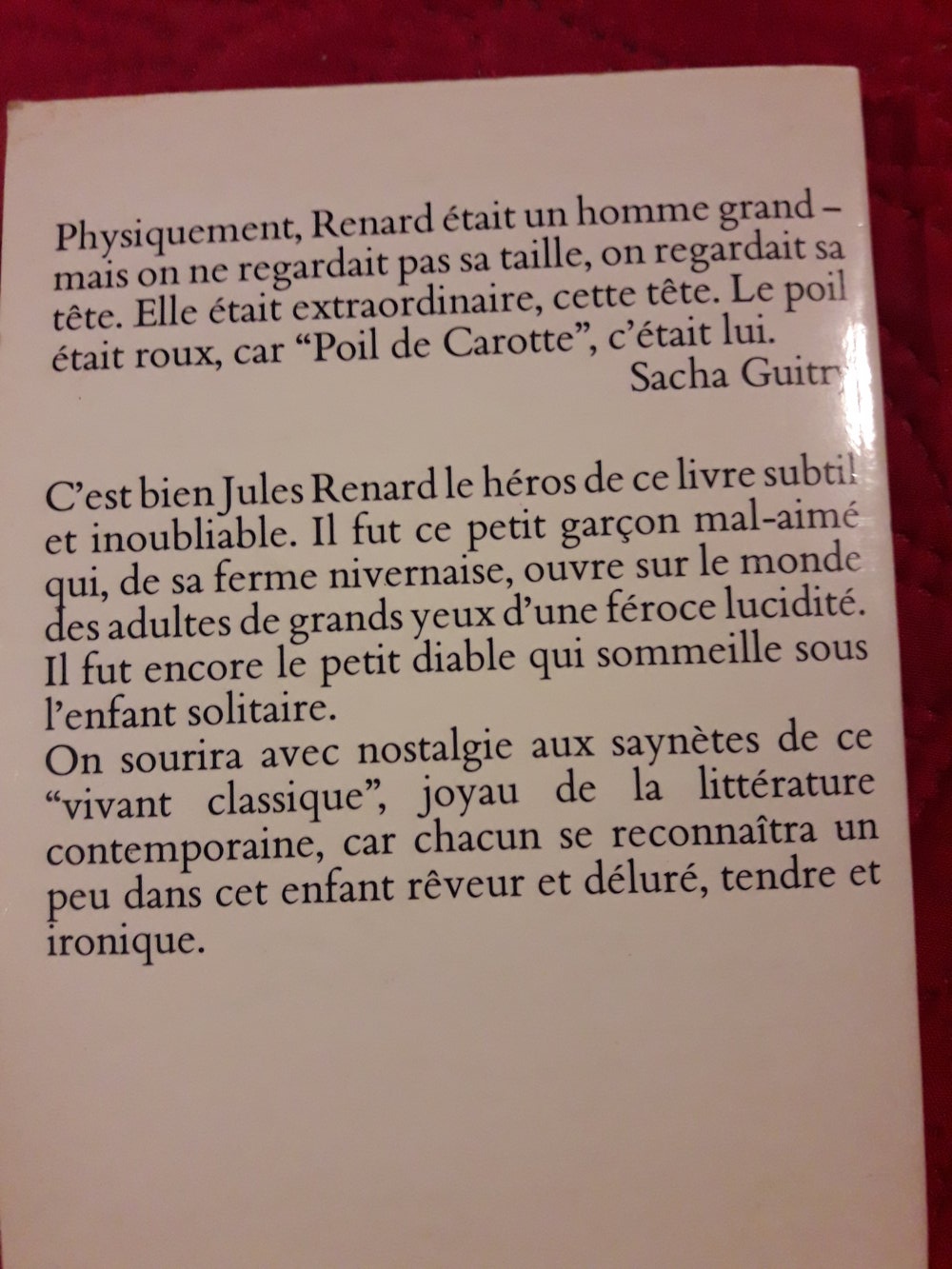 Poil de Carotte