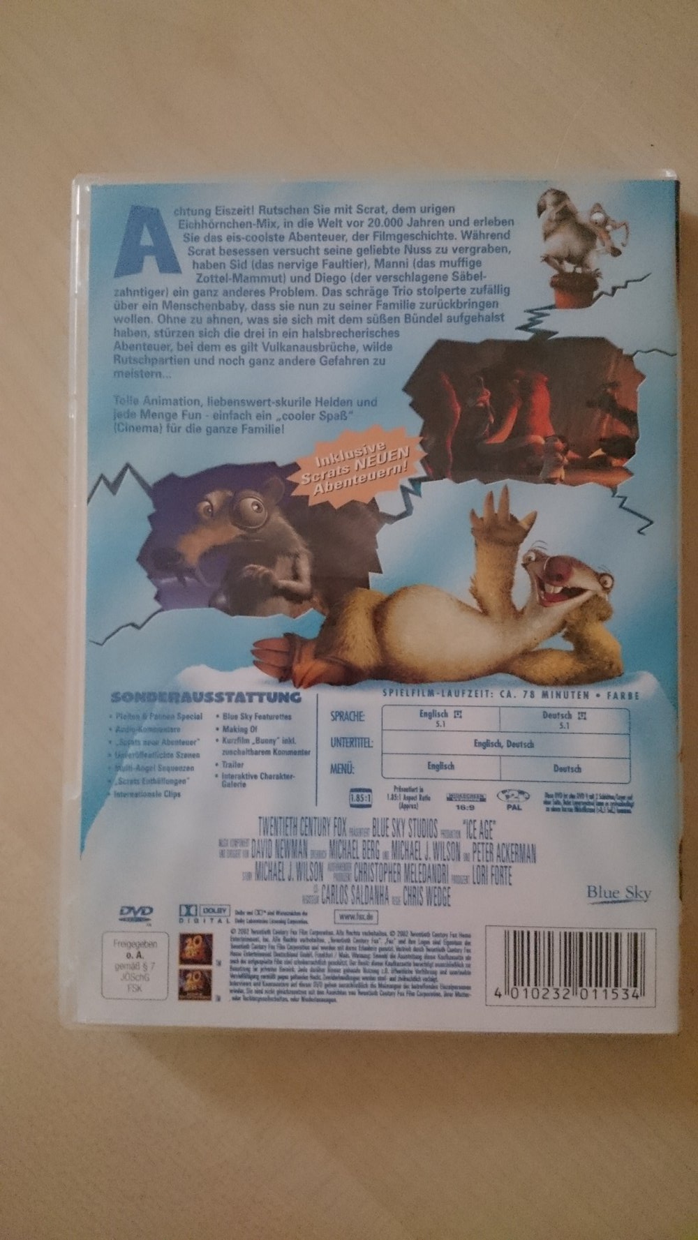 DVD Ice Age