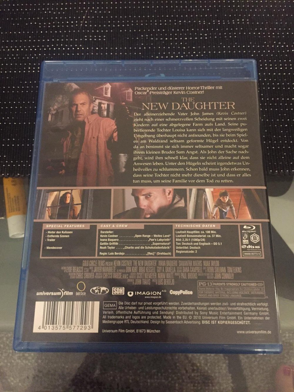 The New Daughter - BluRay - Horror Thriller