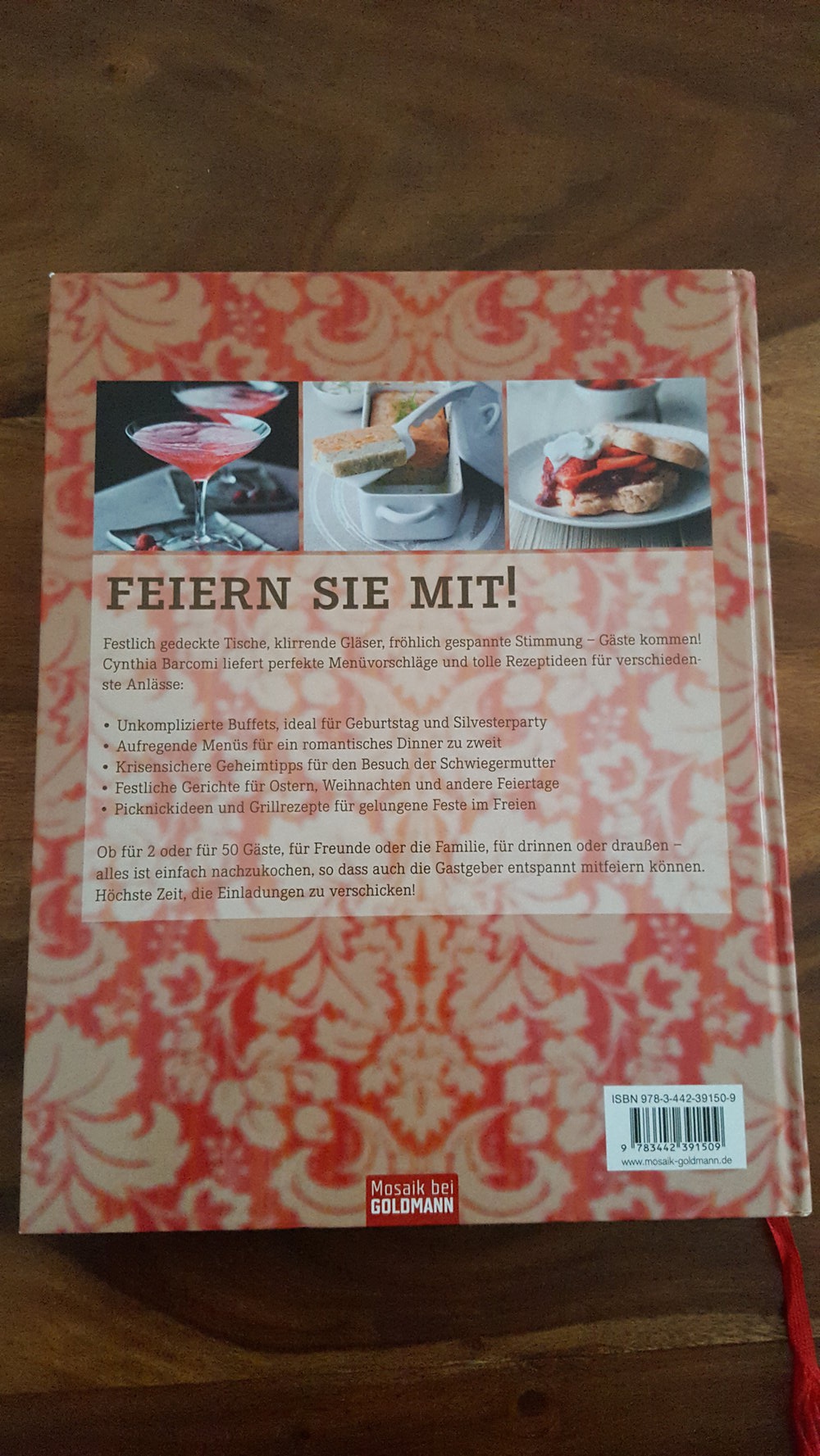 Cynthia Barcomi: Kochbuch für Feste