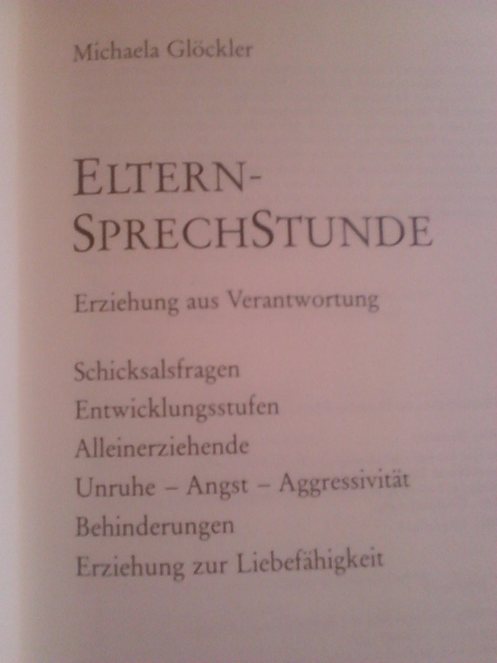 Elternsprechstunde