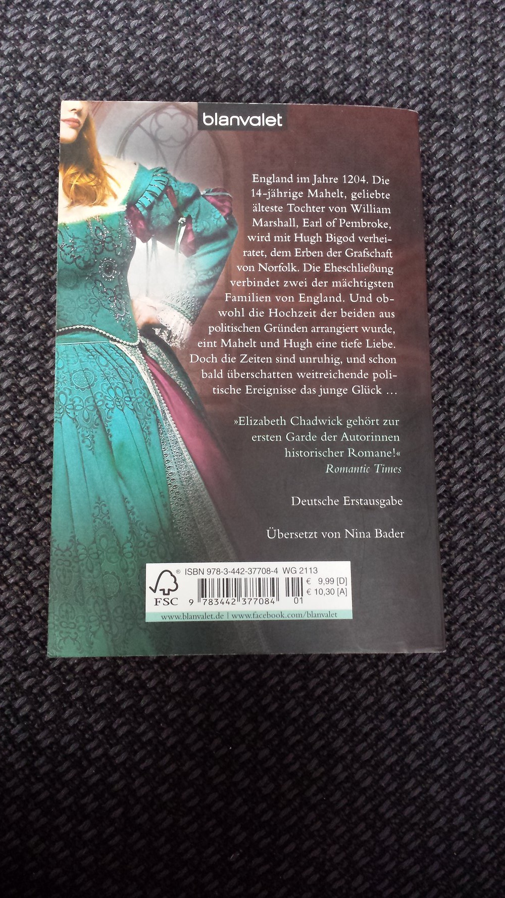 Band 1 Die englische Rebellin  Elisabeth Chadwick