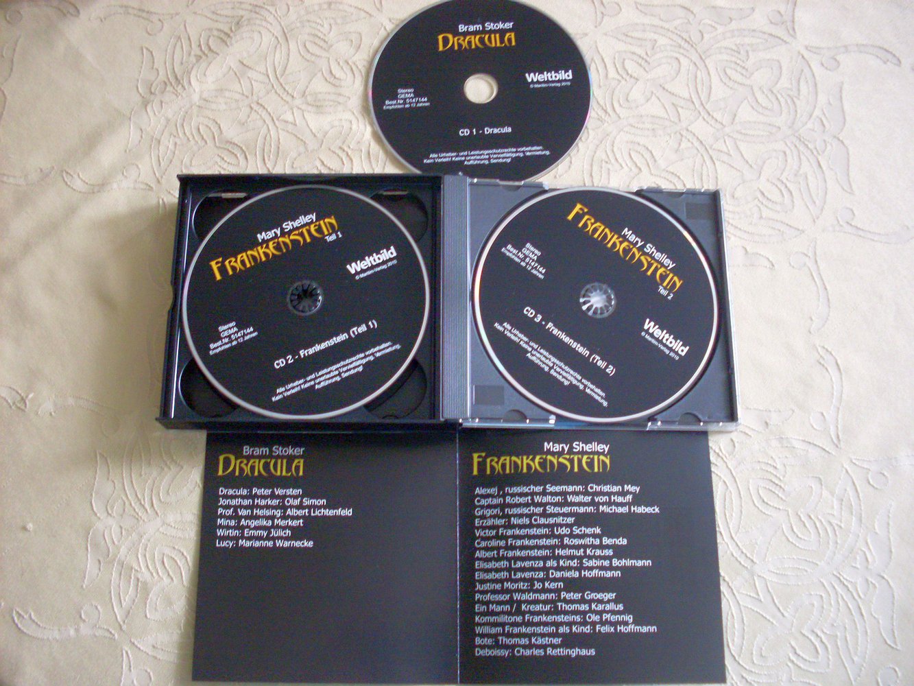 Grusel Hörspiel cd mit 2 Stücken