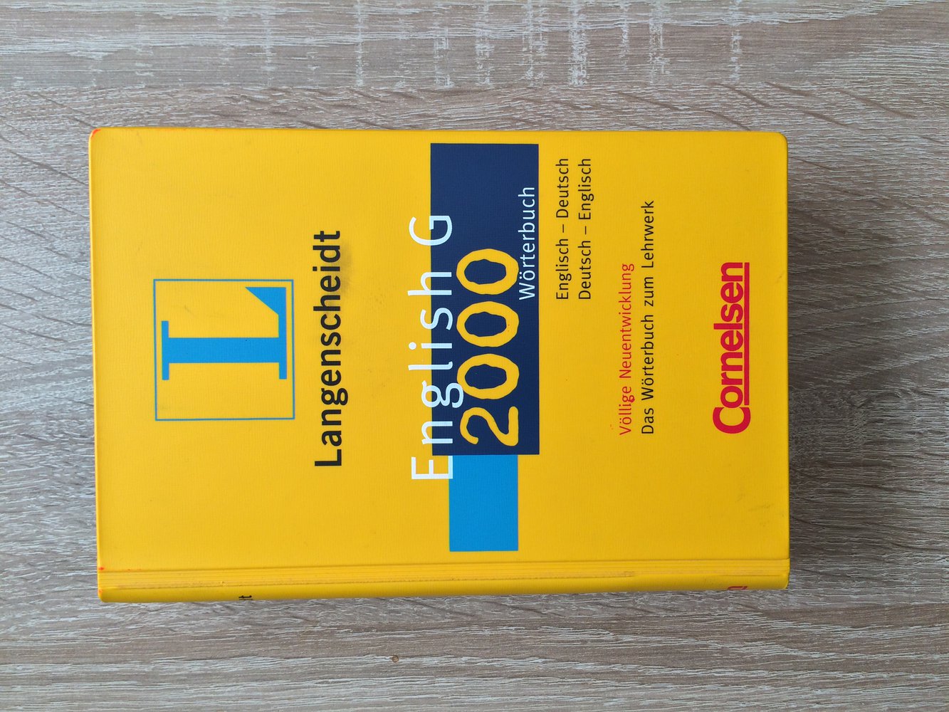 English G 2000 Langenscheidt Englisch-Deutsch, Deutsch-Englisch Wörterbuch