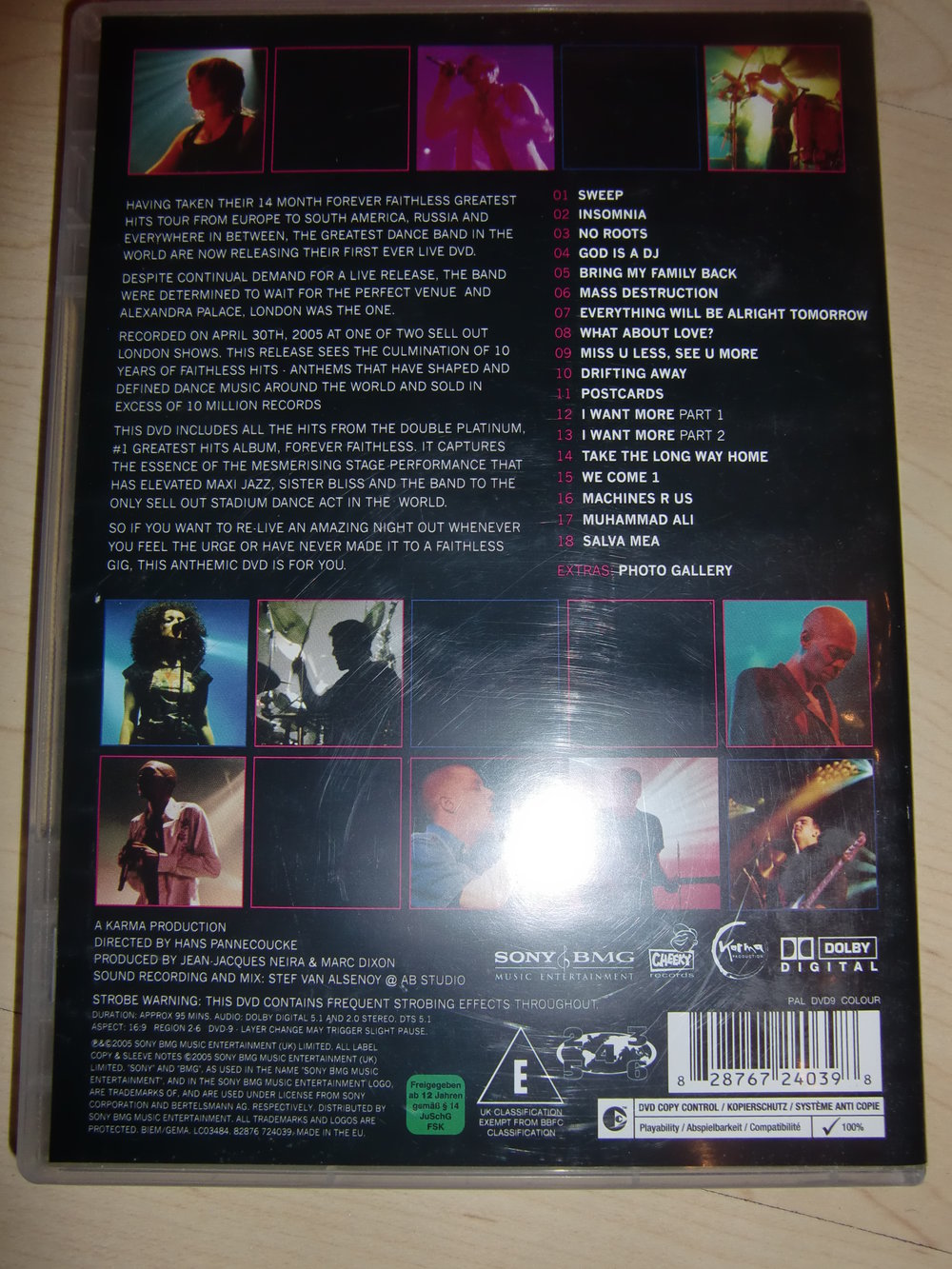 Faithless - Faithless Live At Alexandra Palace