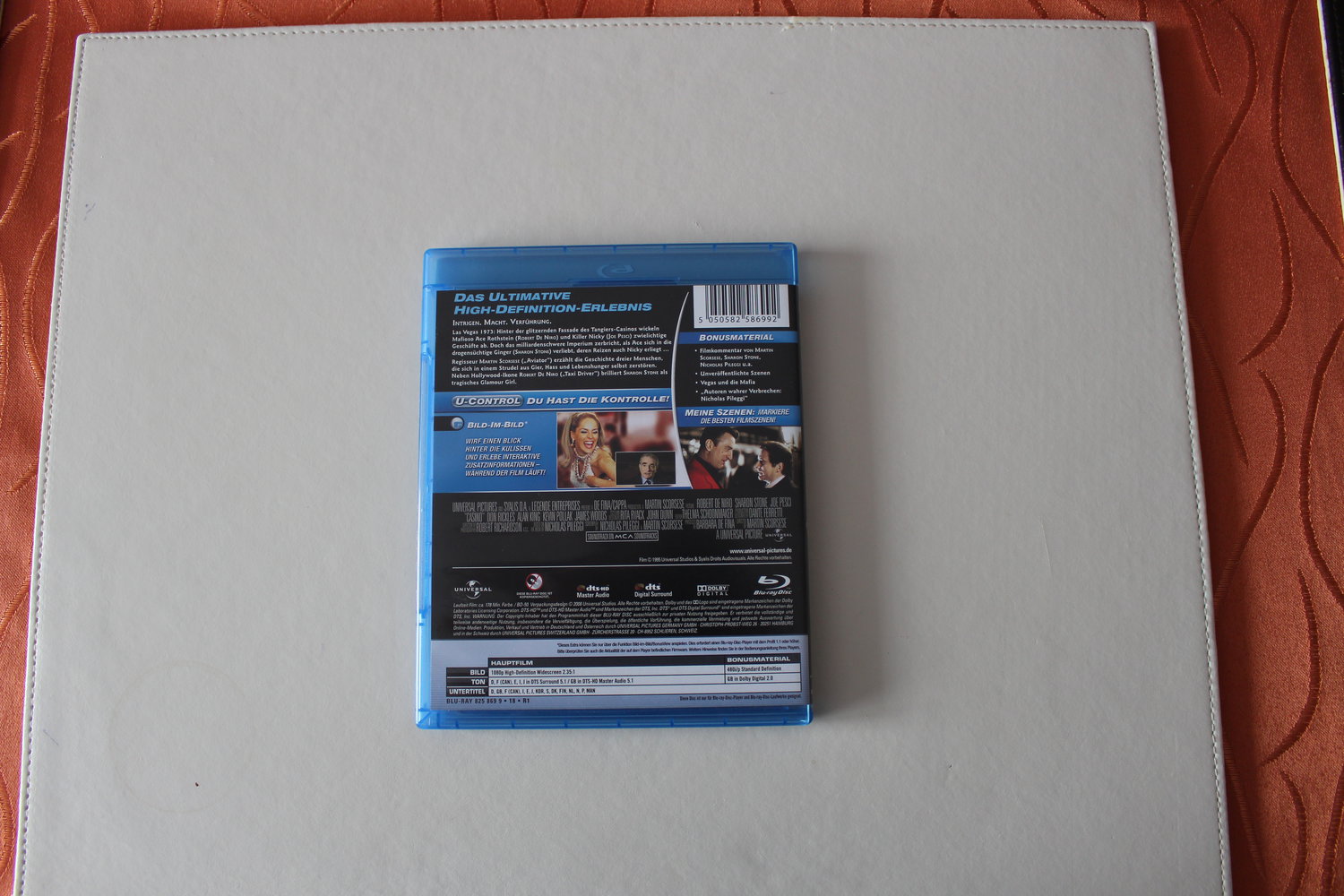 Casino, ein Martin Scorsese Film, Blue-ray