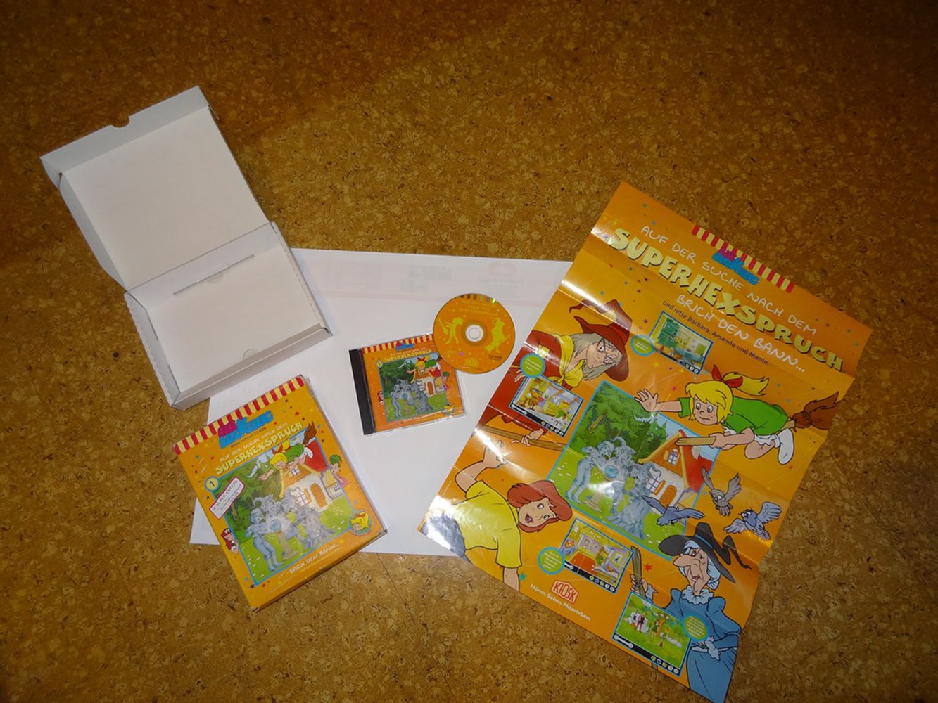CD Rom Computerspiel Bibi Blockberg - Auf der Suche nach dem Superhexspruch Brich den Bann..