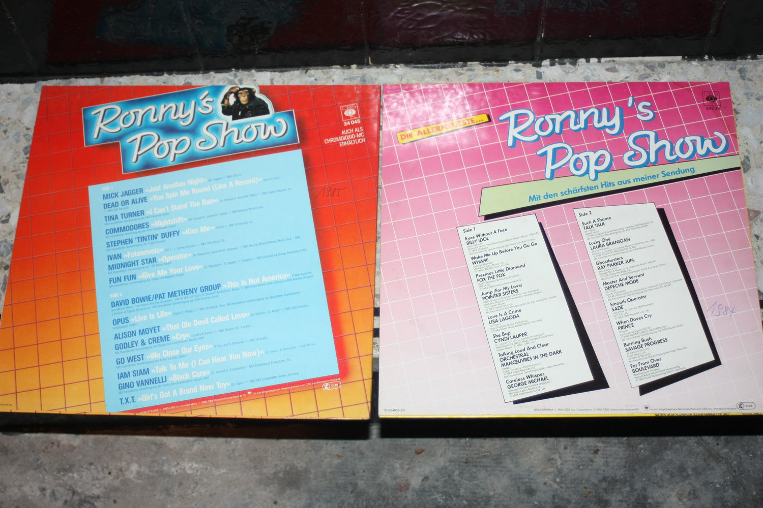 2x LPs Ronny's Pop Show Vinyl, Sampler