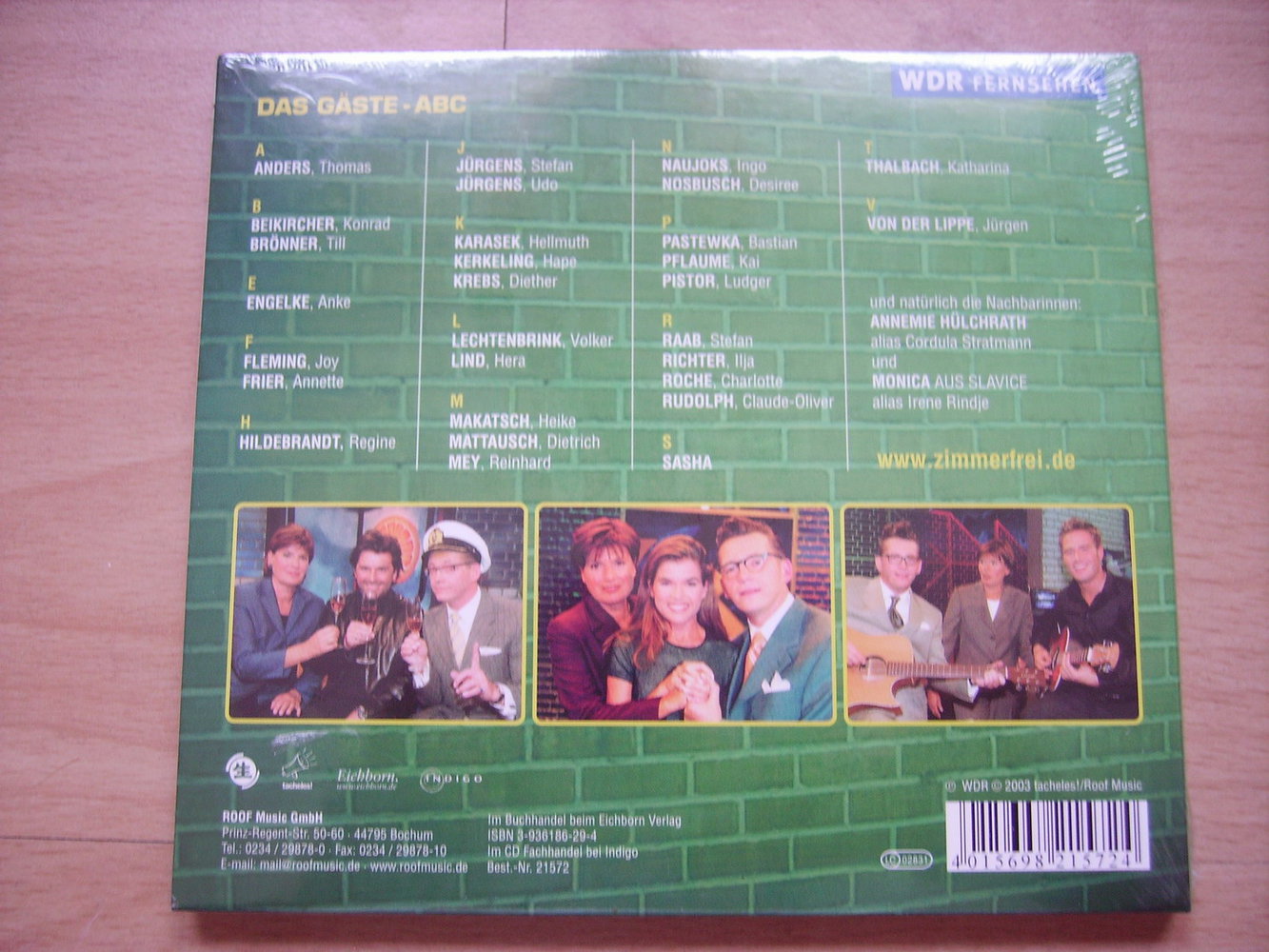 ZIMMER FREI II- DVD zur Serie