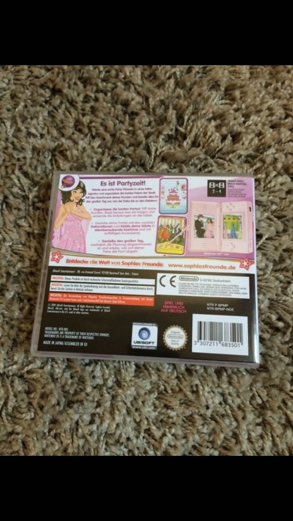 Nintendo DS Spiel - Sophies Freunde Party Planer