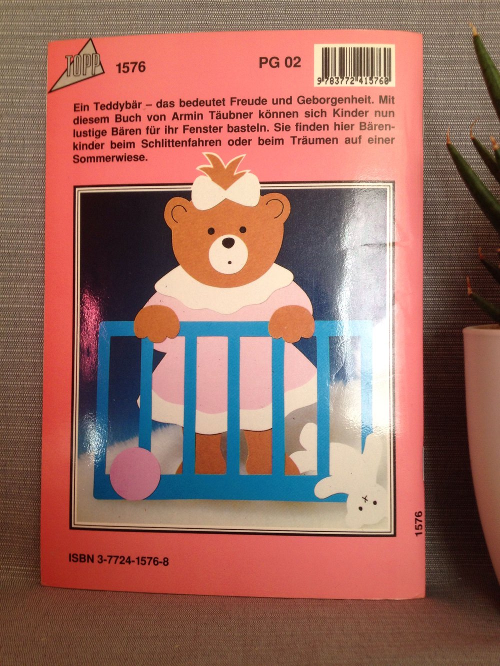 Bärenparade Fensterbilder aus Tonkarton 