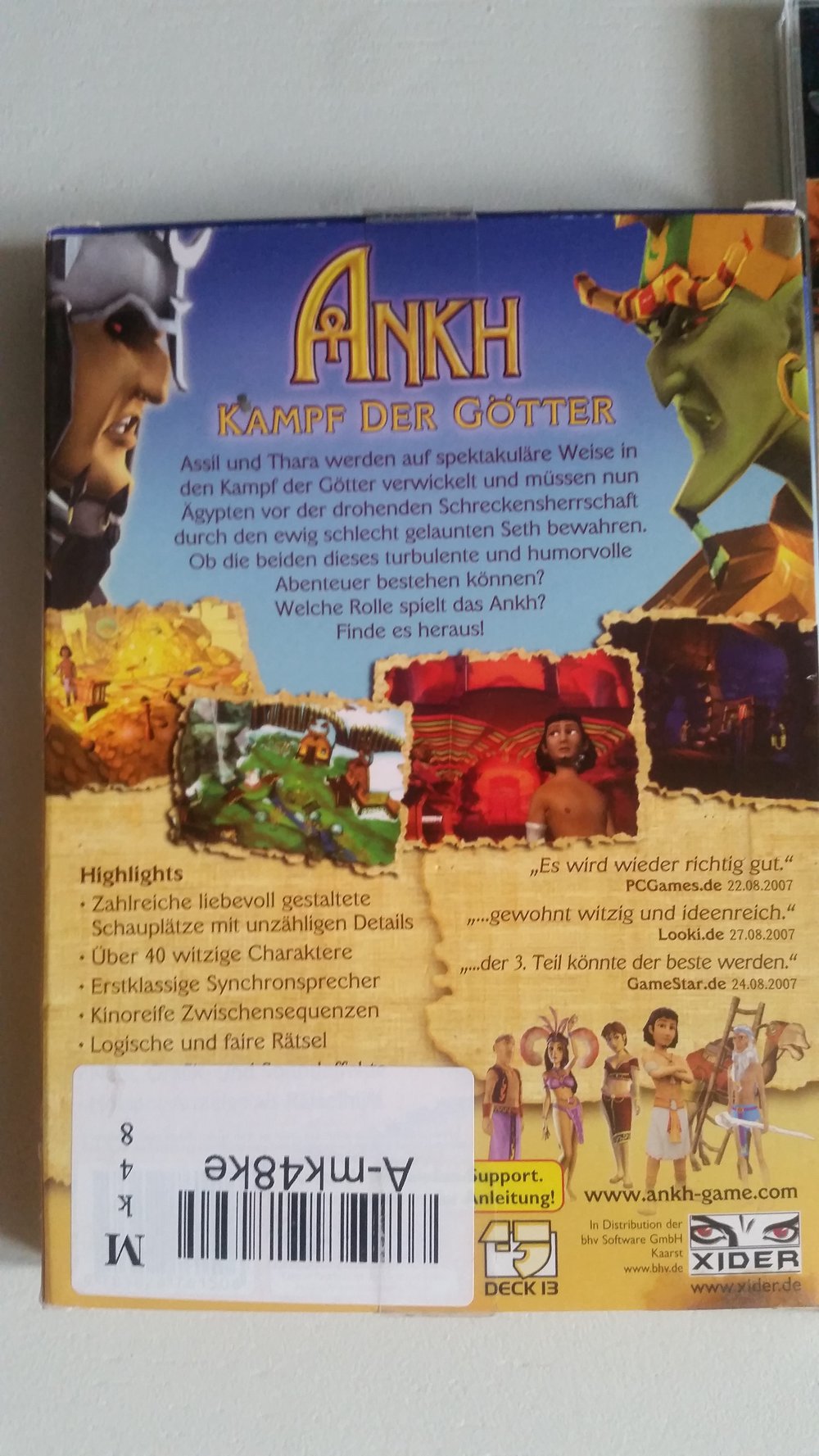 Ankh Trilogie - PC 