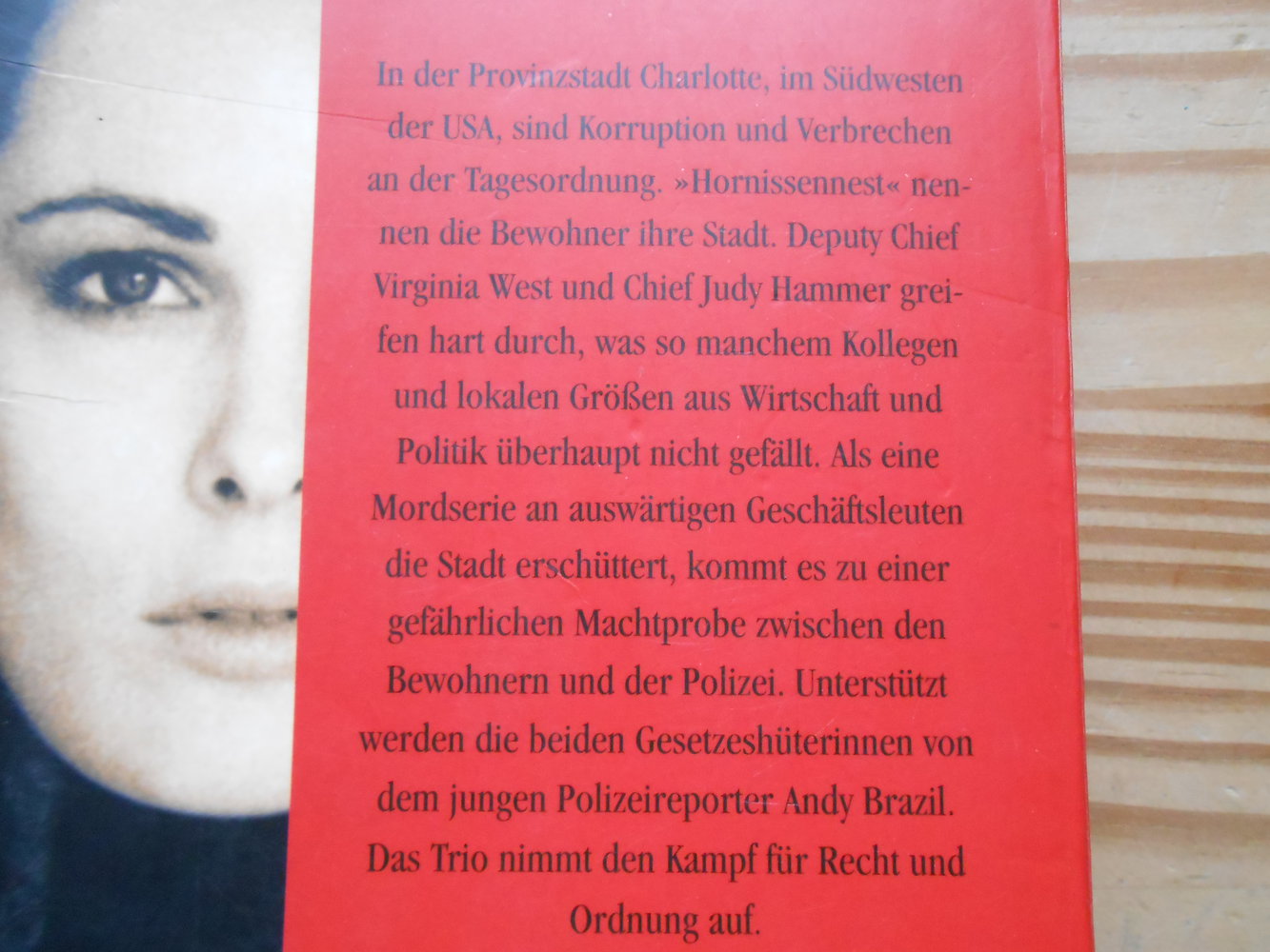 Die Hornisse, Patricia Cornwell