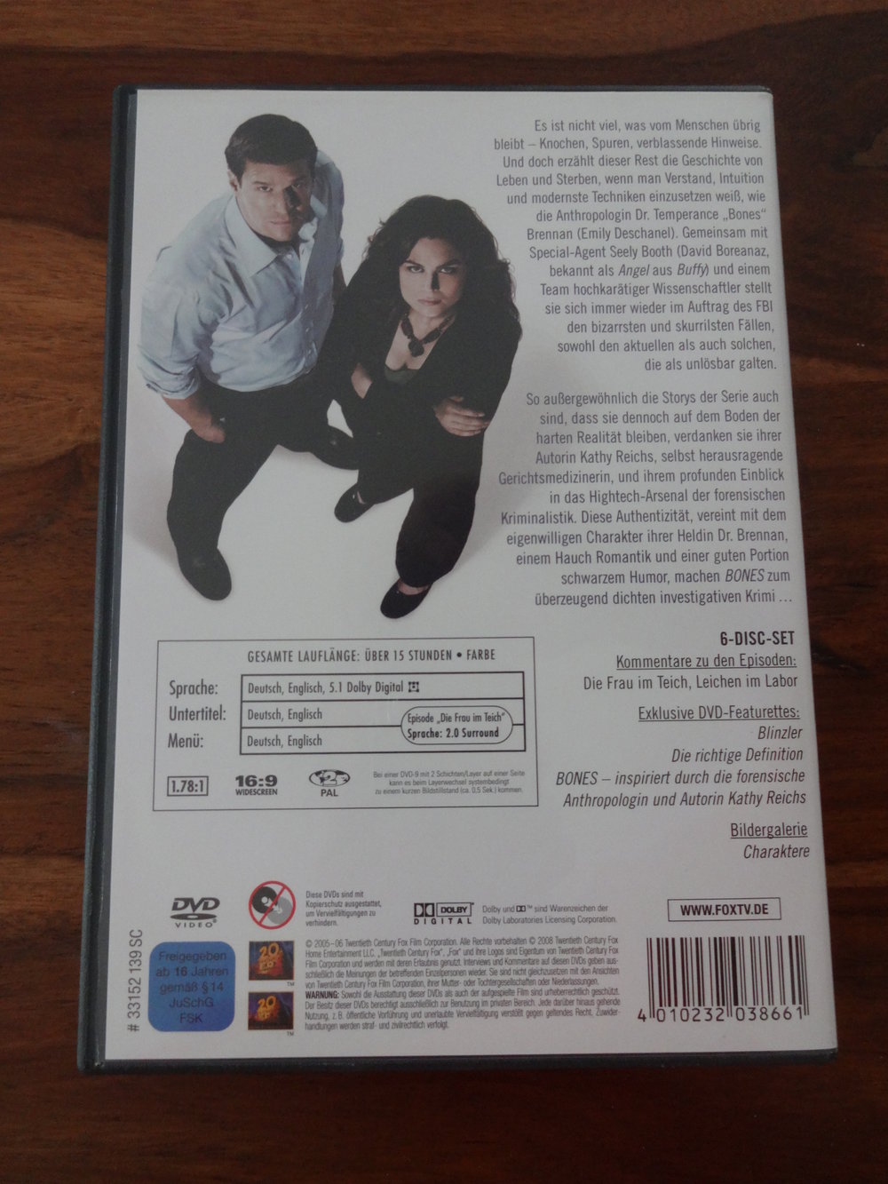 Bones Staffel 1
