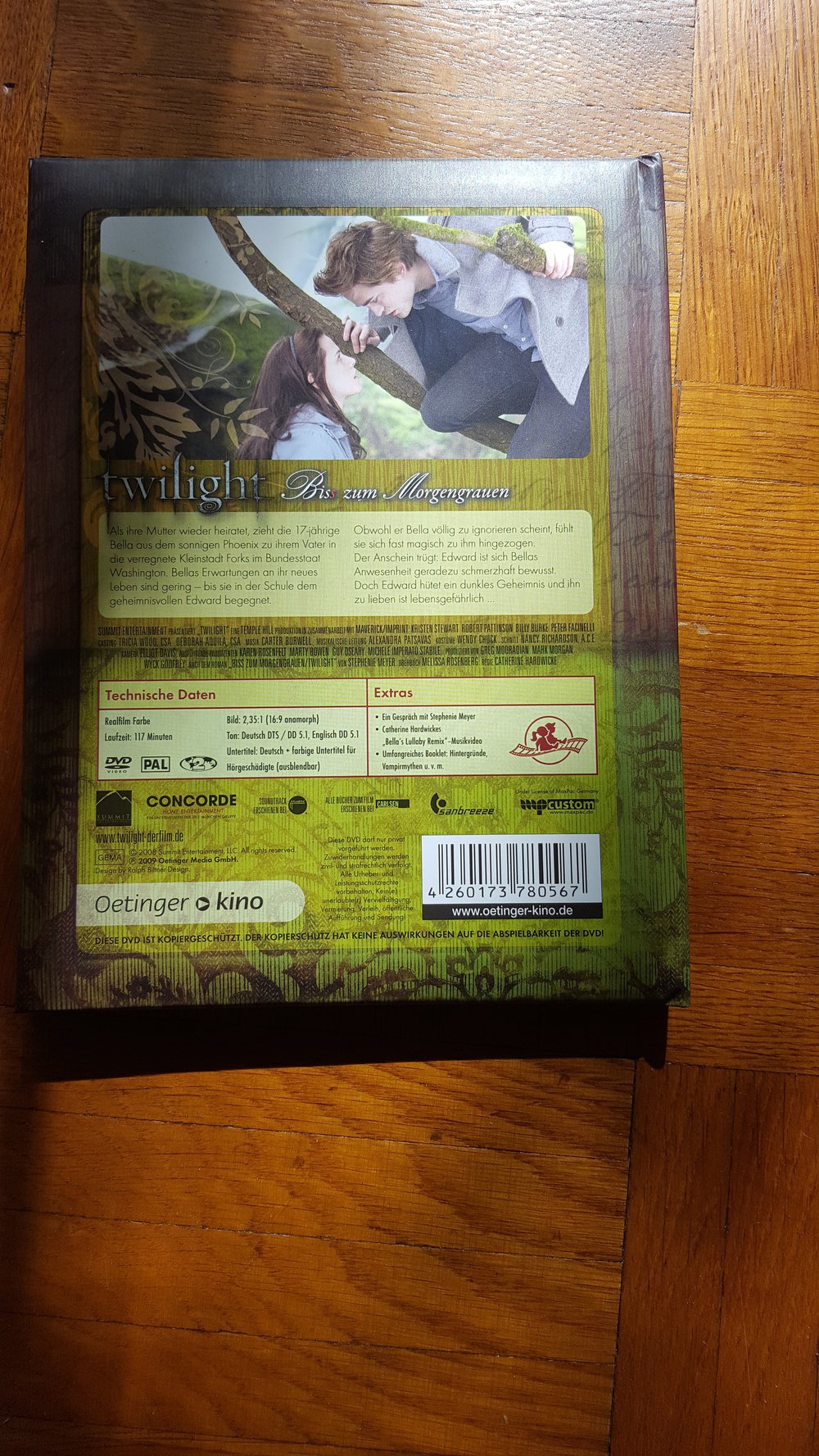Dvd Twilight - Biss zum Morgengrauen
